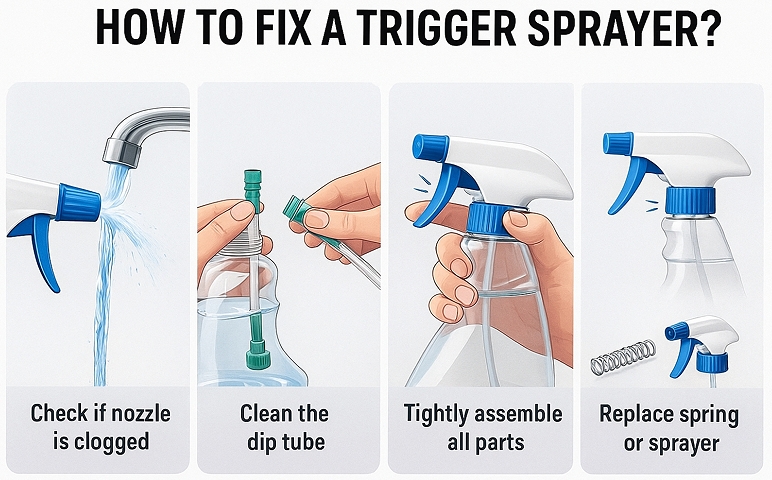 Introduce you to the trigger sprayer 2 Introduce you to the trigger sprayer 2
